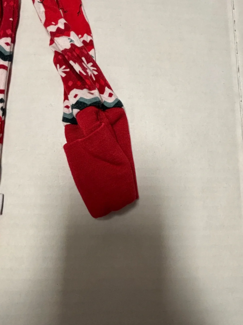 Little Sleepies holiday pajamas, 0-3m